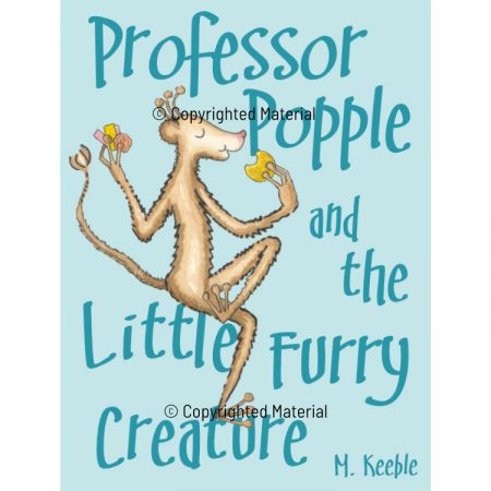Front cover of children's picture book with title text and brown furry creature